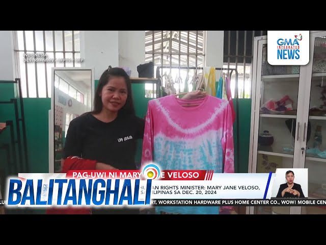 ⁣Indonesian Sr. Law and Human Rights Minister - Mary Jane Veloso, posibleng... | Balitanghali