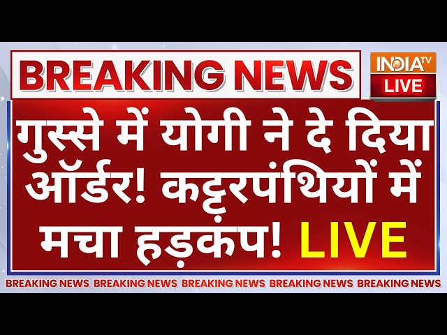 ⁣CM Yogi Big Action on Sambhal LIVE: गुस्से में योगी ने दे दिया ऑर्डर! कट्टरपंथियों में मचा हड़कंप!