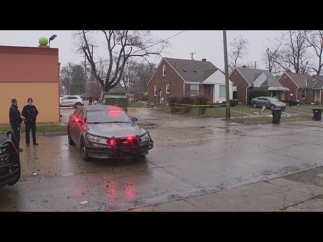 ⁣Two in critical condition after shooting on Detroit's west side