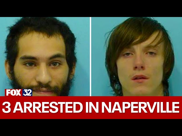 ⁣3 arrested after stolen SUV from another suburb found in Naperville, police say