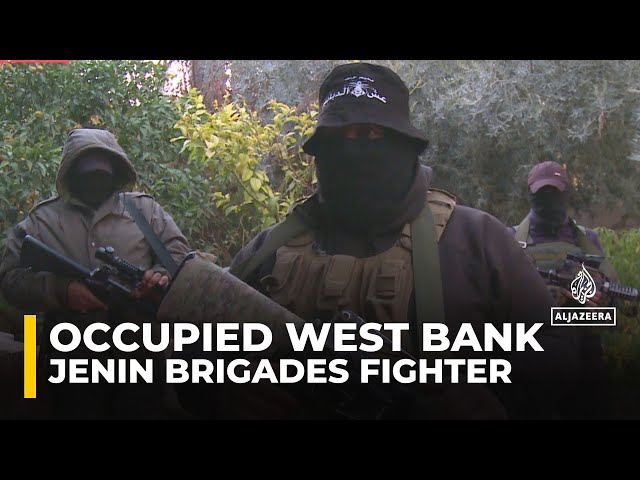 ⁣Jenin Brigades fighters refuse to surrender weapons