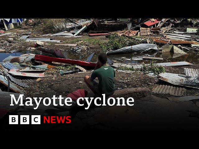 ⁣Cyclone Chido hits Mayotte with hundreds feared dead | BBC News