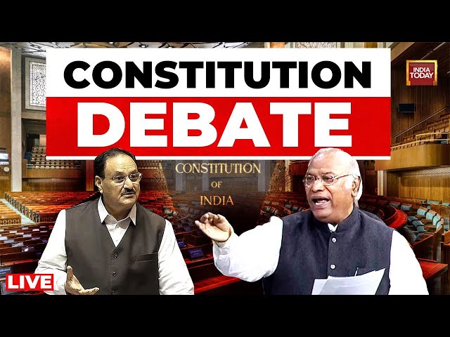 ⁣Rajya Sabha Constitution Debate LIVE| Nirmala Sitharaman Speech | Parliament Winter Session Debate