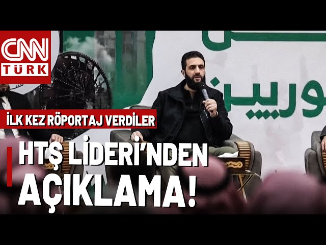 ⁣Yeni Suriye Yönetimi İlk Kez Röportaj Verdi! HTŞ Lideri Colani'den Kritik Açıklamalar...