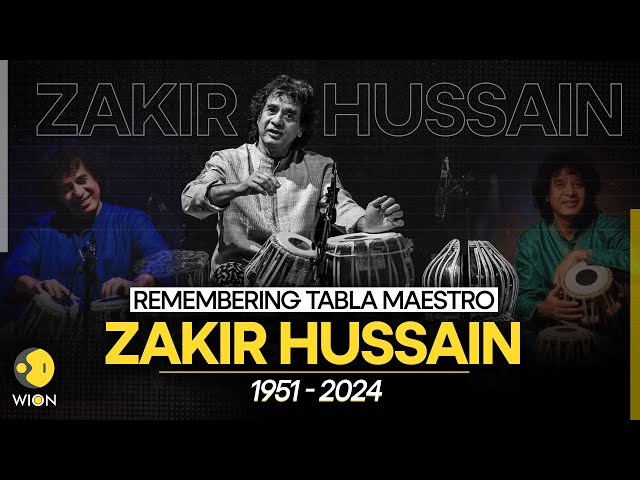 ⁣Zakir Hussain Passes Away At 73: A Look At The Tabla Maestro's Life, Career, And More | WION