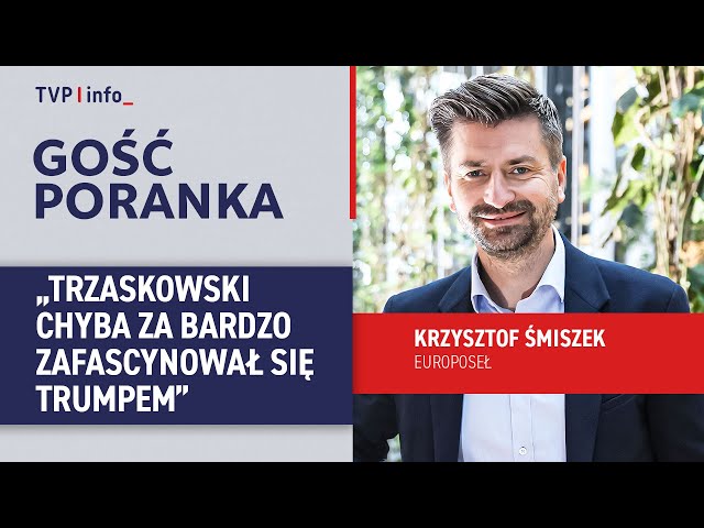 ⁣Krzysztof Śmiszek: Trzaskowski chyba za bardzo zafascynował się Trumpem | GOŚĆ PORANKA