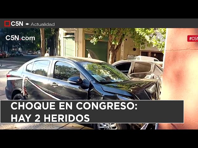 ⁣CHOQUE en CONGRESO: Hay 2 HERIDOS