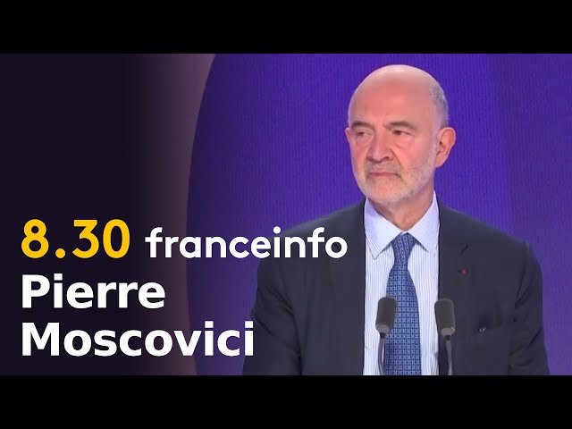 ⁣La "dette est un poids", estime Pierre Moscovici