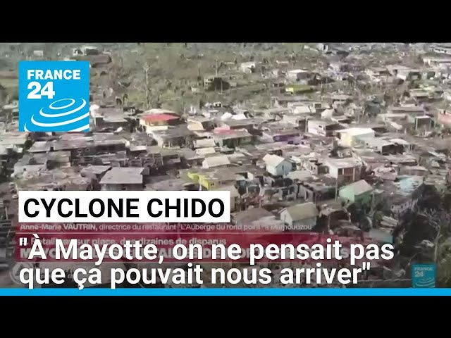 ⁣Cyclone Chido : "À Mayotte, on ne pensait pas que ça pouvait nous arriver" • FRANCE 24