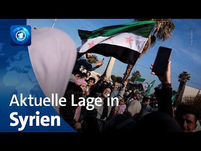 ⁣Aktuelle Lage in Syrien: Feiernde Menschen, Aufarbeitung, Außenministertreffen