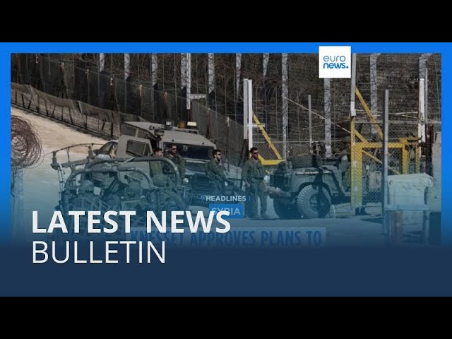 ⁣Latest news bulletin | December 16th – Morning