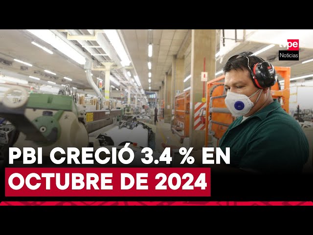 ⁣MEF: economía peruana creció en octubre y acumuló 7 meses sucesivos de expansión