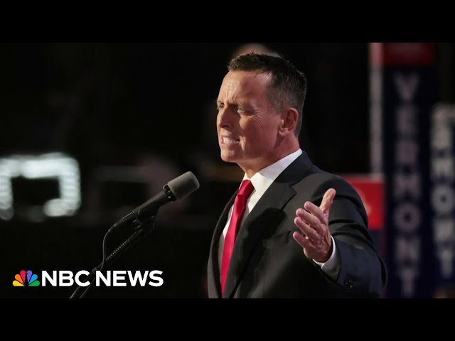 ⁣Trump picks Richard Grenell as presidential envoy for special missions