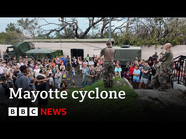 ⁣Several hundred feared dead in Mayotte cyclone | BBC News