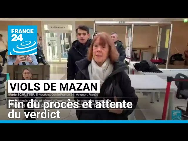 ⁣Procès des viols de Mazan : un verdict attendu jeudi • FRANCE 24