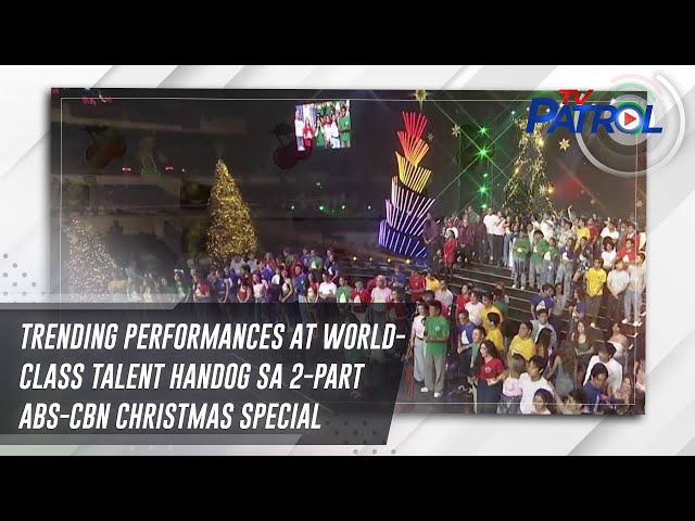 ⁣Trending performances at world-class talent handog sa 2-part ABS-CBN Christmas special