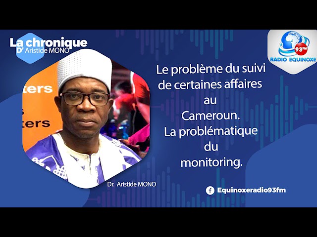 ⁣CHRONIQUE ARISTIDE MONO DU LUNDI 16 DÉCEMBRE 2024 - EQUINOXE TV