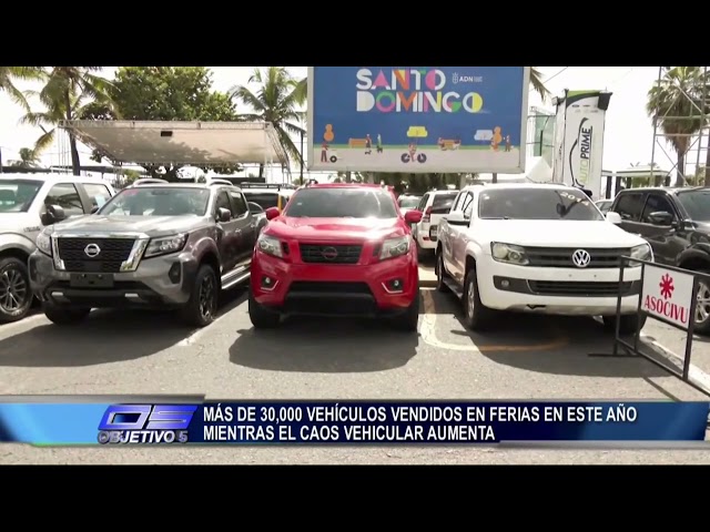 ⁣Caos vehicular y venta de vehiculos aumentan en la República Dominicana