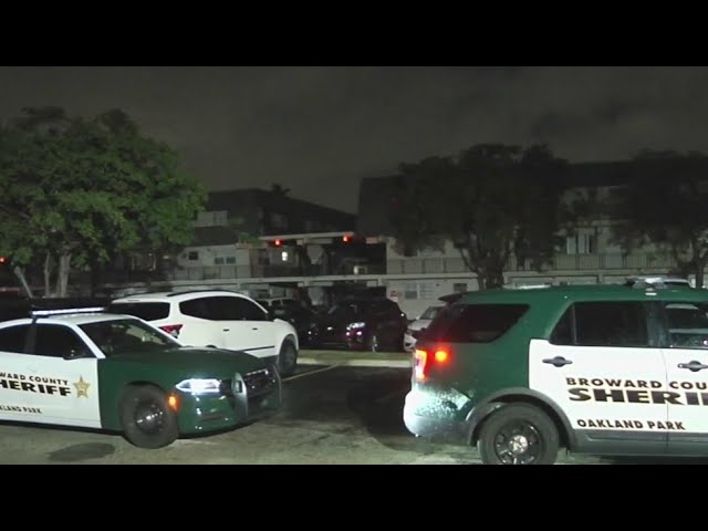 ⁣Man shot overnight at Oakland Park apartment complex