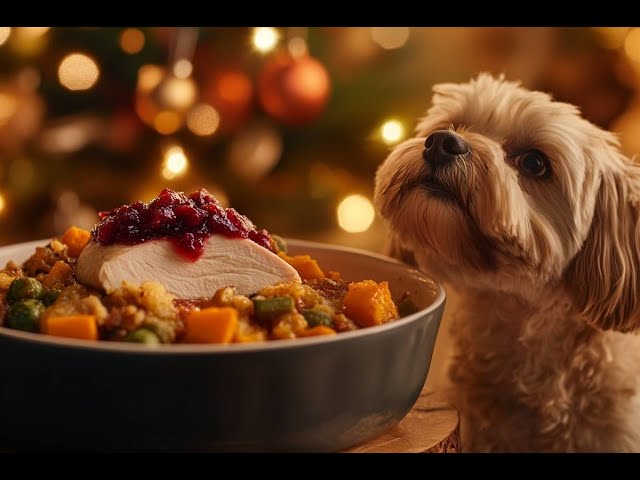 ⁣Navidad: ¿Puedo darle comida navideña a mi mascota?