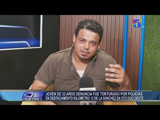 ⁣Joven denuncia tortura por agentes de DICRIM