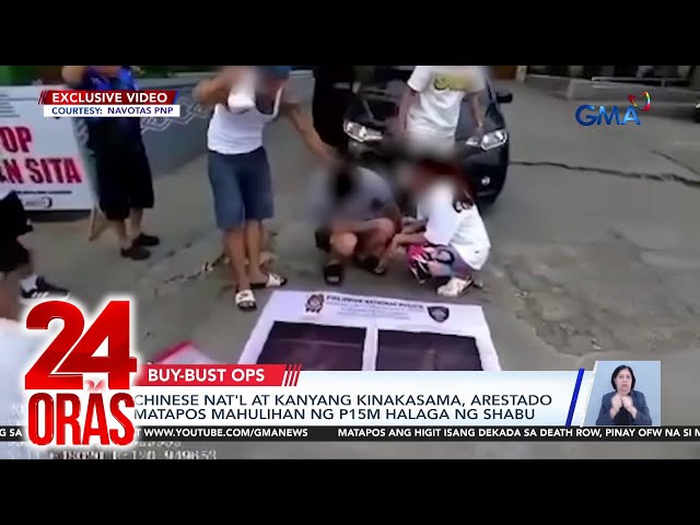 ⁣Chinese national at kaniyang kinakasama, arestado matapos mahulihan ng P15-M halaga ng...  | 24 Oras