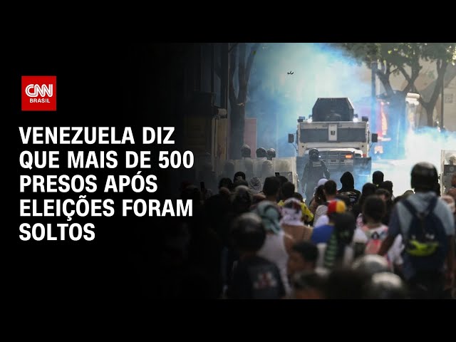 ⁣Venezuela diz que mais de 500 presos foram soltos | BASTIDORES CNN