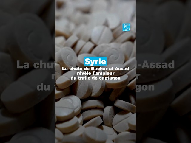 ⁣Syrie : la chute de Bachar-al-Assad révèle l'ampleur du trafic de captagon • FRANCE 24