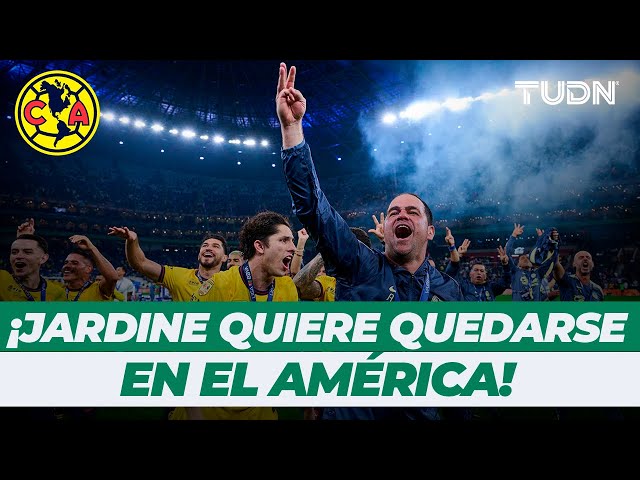 ⁣¿Hay Jardine para rato en el América? El entrenador lo tiene claro: "Aquí soy muy muy feliz&quo