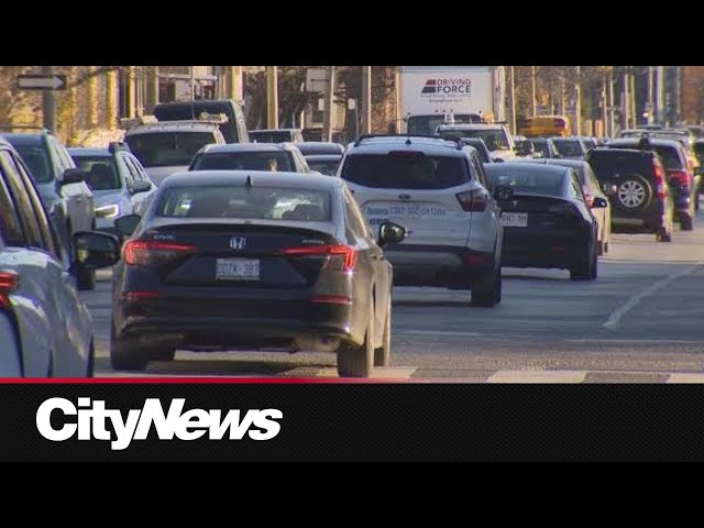 ⁣'It’s brutal!', drivers in Toronto’s east end sound off on traffic delays