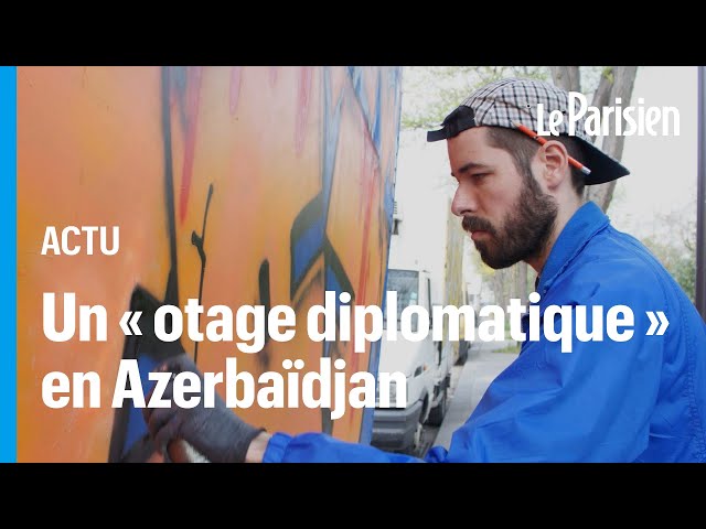 ⁣Un Français condamné à 3 ans de prison pour un graffiti en Azerbaïdjan