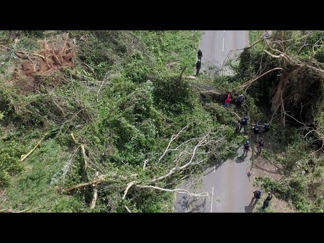 ⁣France rushes in help to Mayotte to support rescue operations after devastating Cyclone