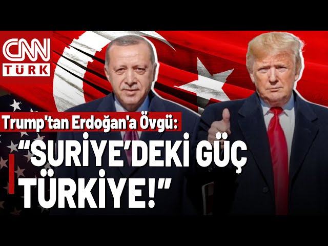 ⁣SON DAKİKA Trump’tan Çarpıcı Açıklama: "Suriye'deki Güç Türkiye" ABD Suriye'den 