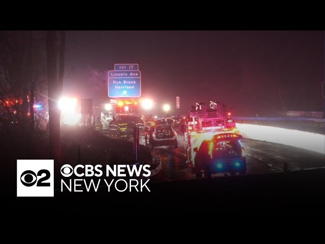 ⁣Wrong-way driver on Hutchinson River Parkway crashes into another car