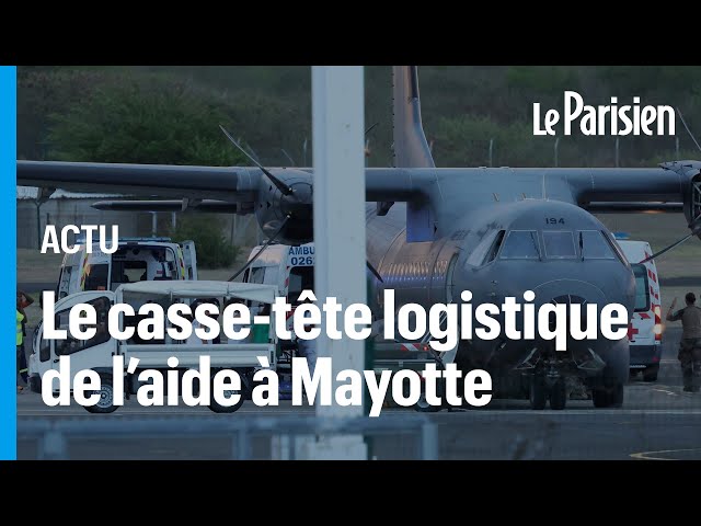 ⁣Cyclone dévastateur à Mayotte : « Beaucoup de difficulté pour acheminer »  les renforts