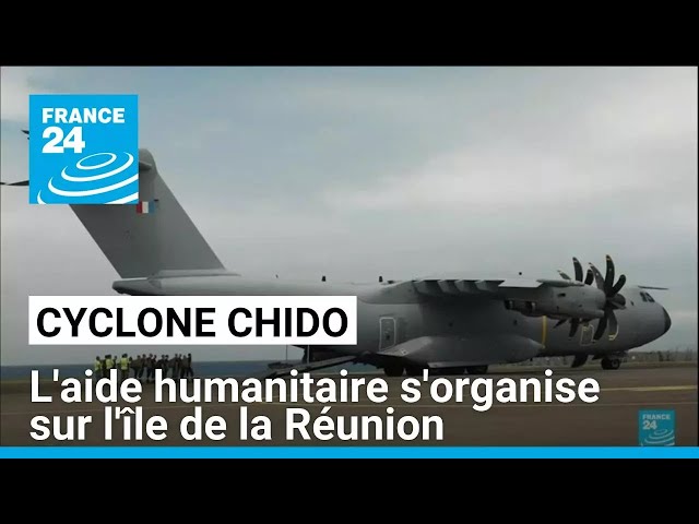 ⁣Cyclone Chido à Mayotte : l'aide humanitaire s'organise sur l'île de la Réunion • FRA