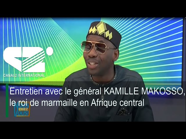 ⁣[REPLAY] Entretien avec le général KAMILLE MAKOSSO, le roi de marmaille en Afrique central