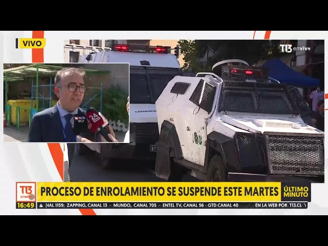 ⁣Registro Civil: Proceso de enrolamiento se suspende este martes