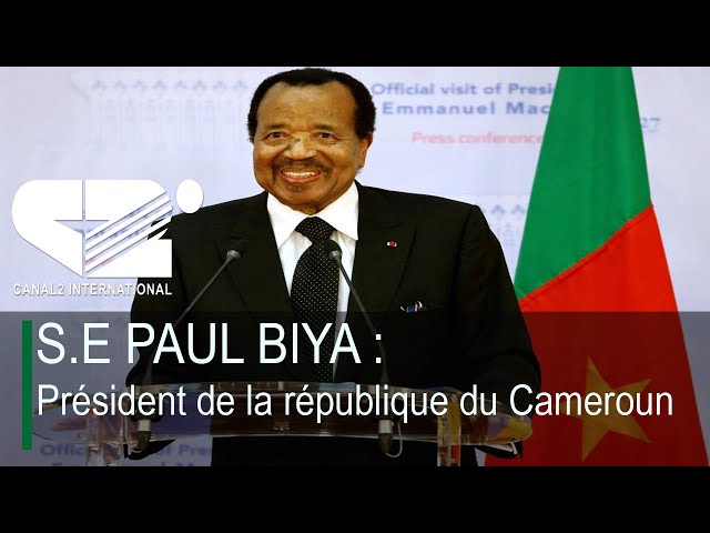 ⁣S.E PAUL BIYA : Président de la république du Cameroun