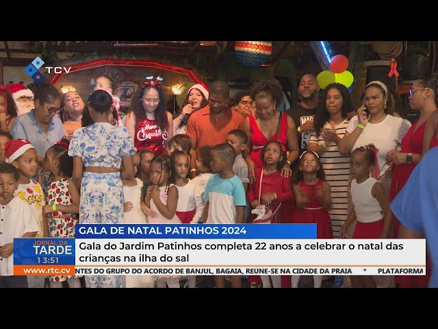 ⁣Gala do Jardim Patinhos completa 22 anos a celebrar o natal das crianças na ilha do sal