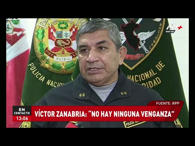 ⁣General Zanabria sobre pase al retiro de Harvey Colchado: "No hay ninguna venganza"