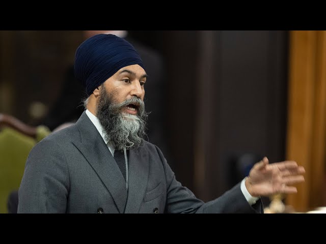 ⁣"He has to go": Jagmeet Singh calls for Justin Trudeau to resign