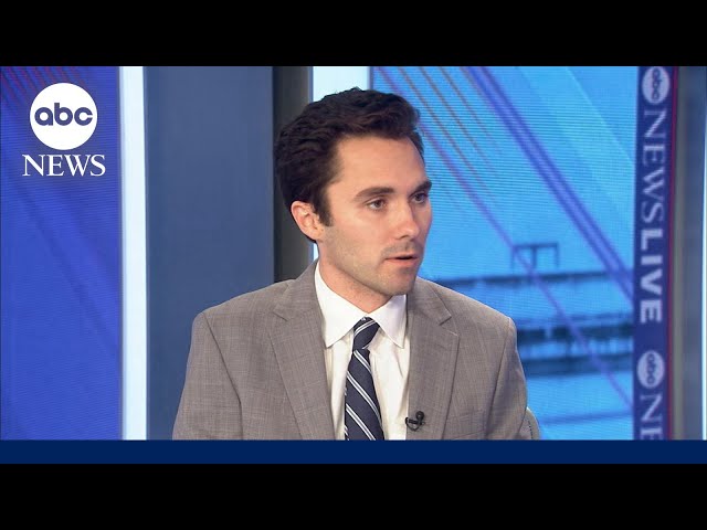 ⁣'Congress needs to do more': activist David Hogg on preventing school shootings