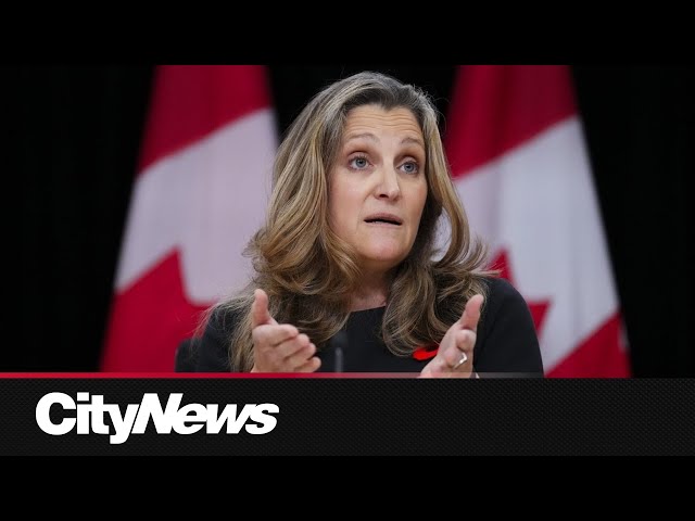 ⁣Freeland resignation sends shockwaves across the country