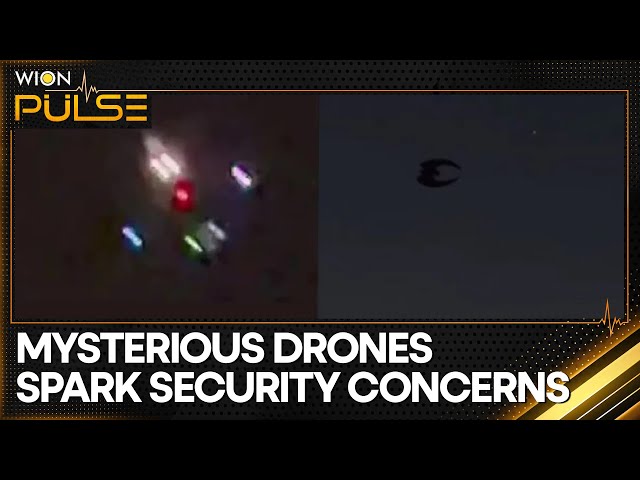 ⁣USA News: Six US States Report Unexplained Drone Activity | World News | WION Pulse