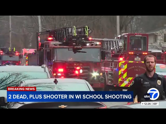 ⁣Wisconsin school shooting: Student and teacher killed; suspect dead, 6 students hurt