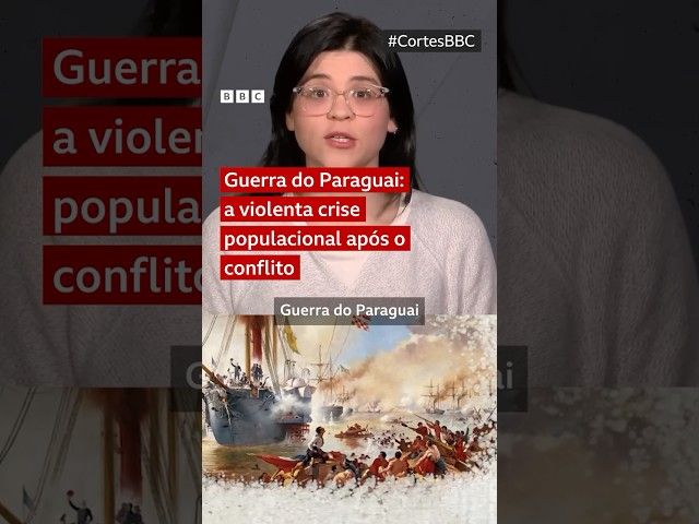 ⁣Guerra do Paraguai: como o conflito arrasou território e população do país  #bbcnewsbrasil