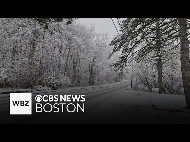 ⁣What are the chances of a white Christmas in New England?