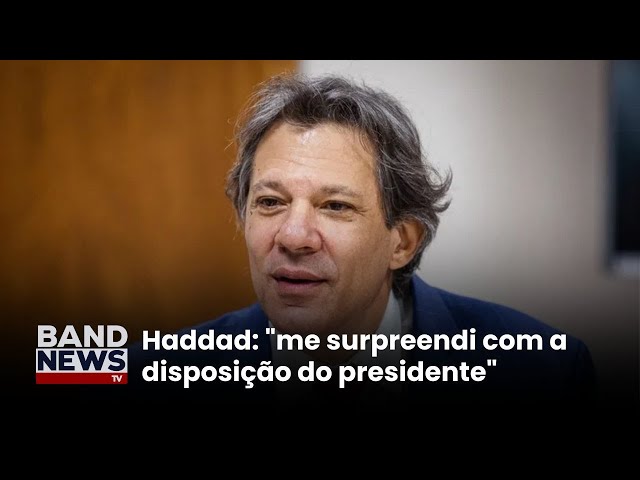 ⁣Ministro se encontrou com Lula em SP para falar sobre pacote fiscal | BandNewsTV