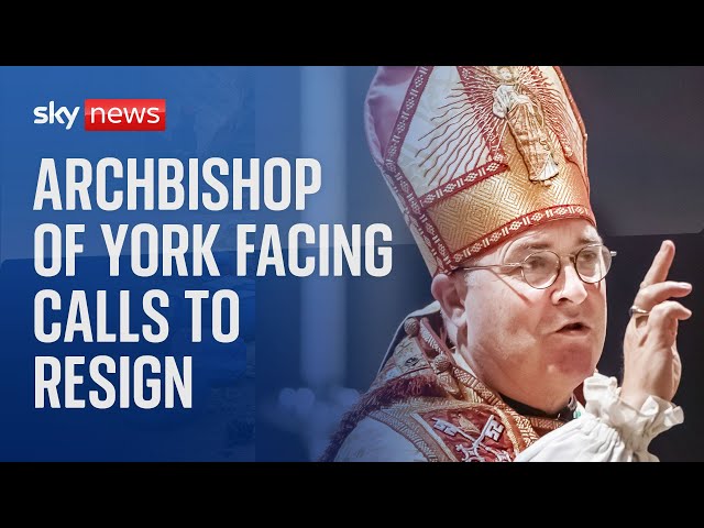 ⁣Archbishop of York 'deeply sorry' for not acting sooner over sex abuse case